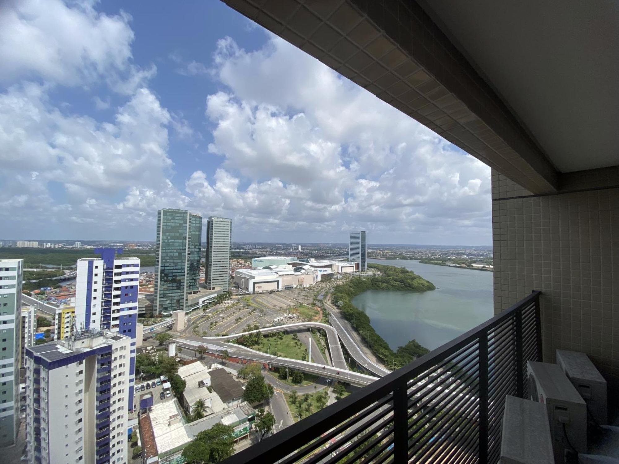 Flat Beach Class Excelsior - Em Frente Ao Shopping Riomar Recife Exterior foto
