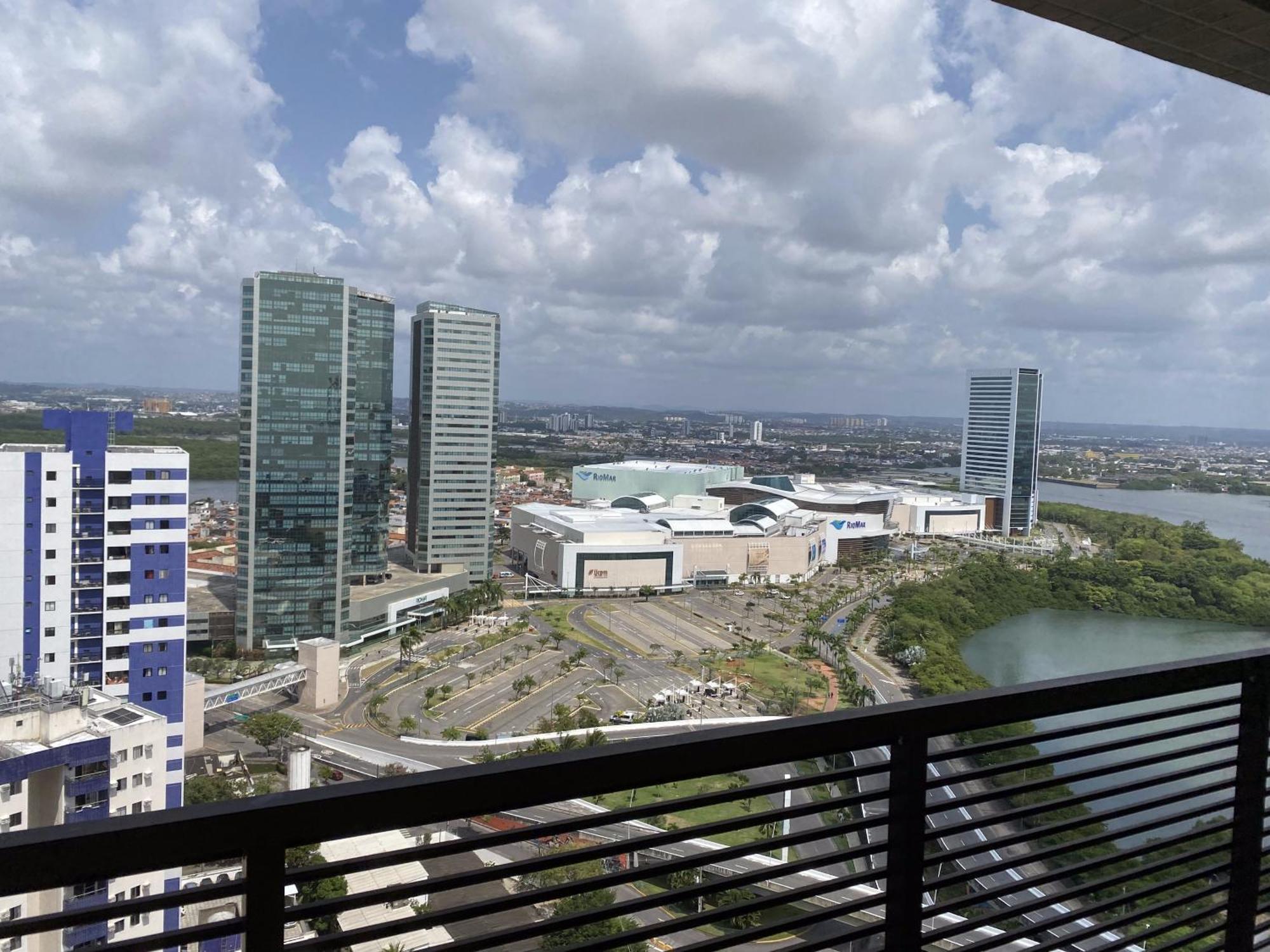 Flat Beach Class Excelsior - Em Frente Ao Shopping Riomar Recife Exterior foto